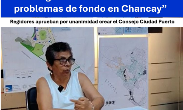 «Ha llegado la hora de resolver los problemas de fondo en Chancay»
